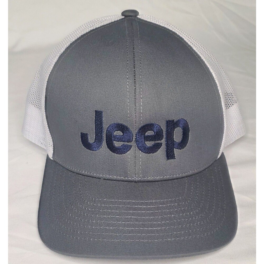 This Jeep Trucker Hat by Pacific Headwear Classic Structured Snapback Cap